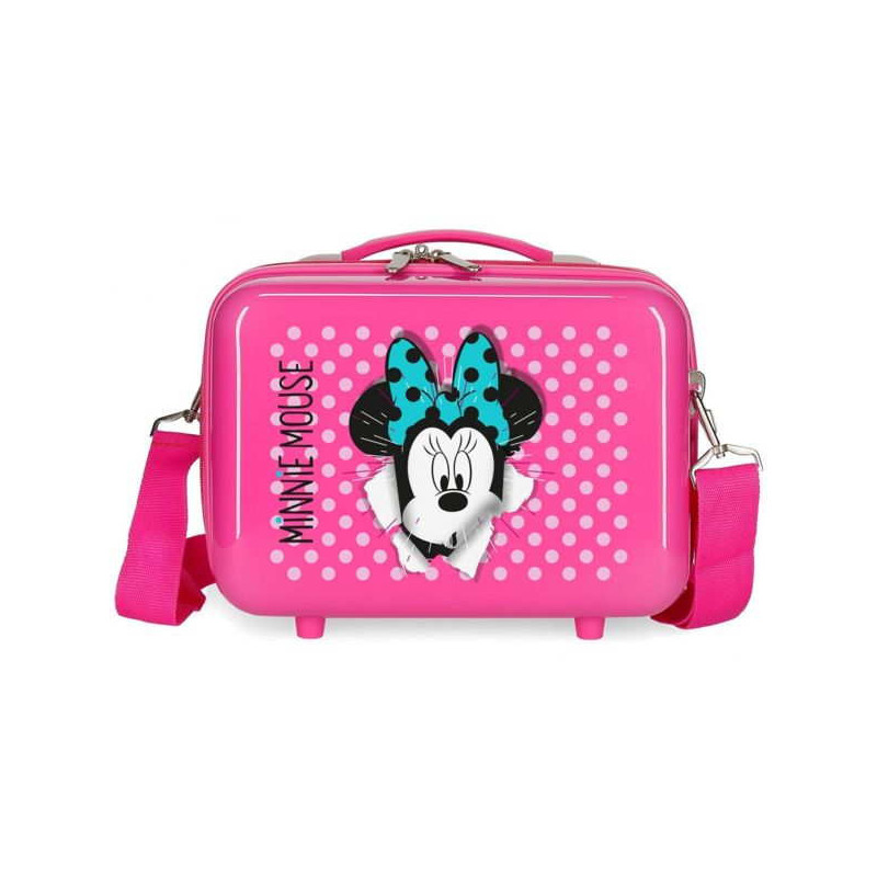 Imagen neceser minnie mouse rosa disney