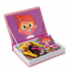 imagen 3 de magnétibook crazy faces chicas