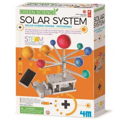 Imagen green science - sistema solar motorizado