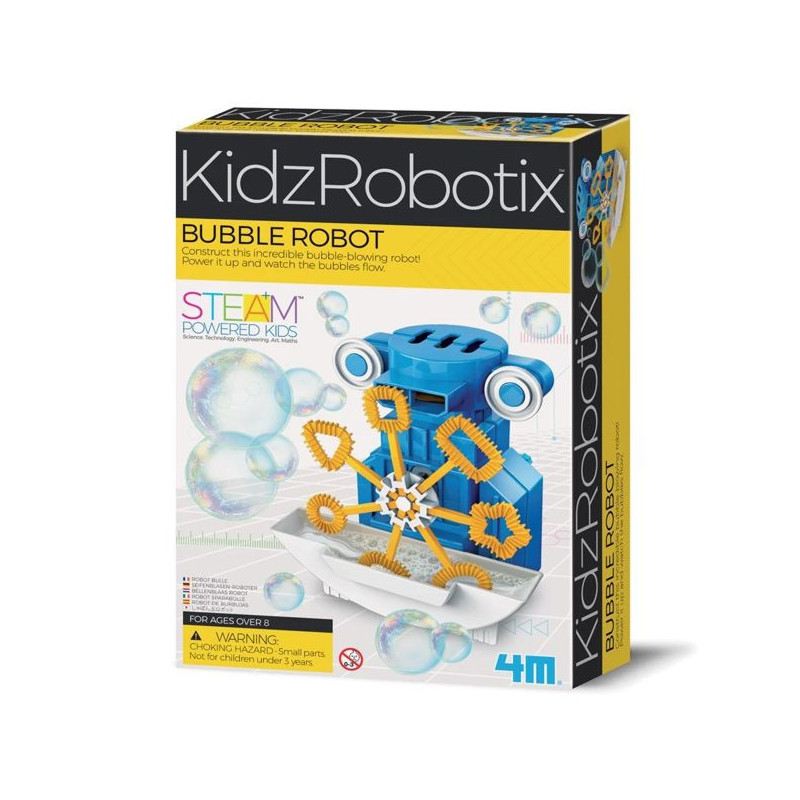 Imagen kidz robotix robot de burbujas