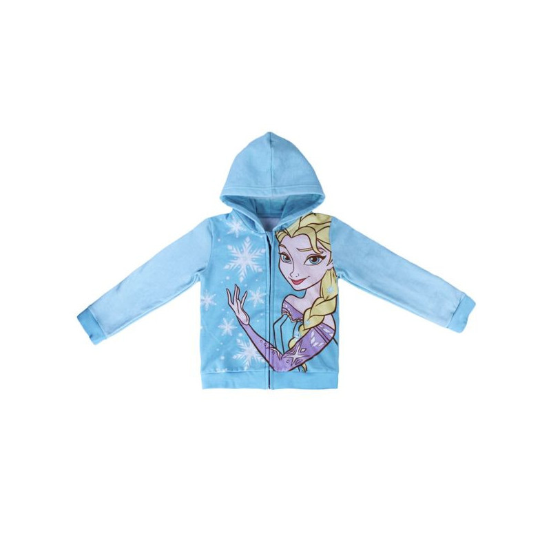 Imagen sudadera niño con capucha frozen elsa