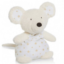 Imagen peluche terapéutico ratón 25cm