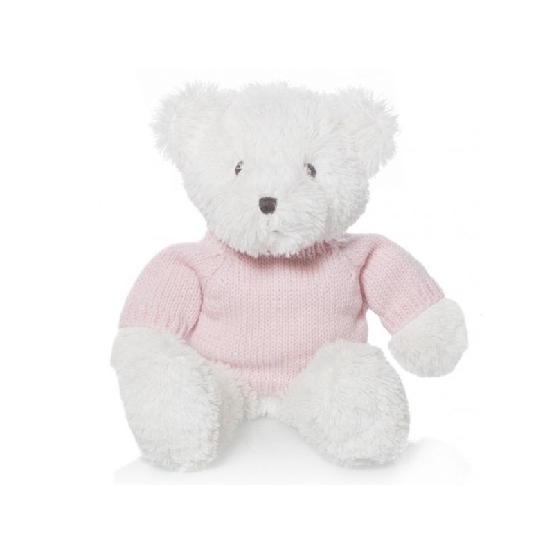 Imagen teddy jersey rosa 35cm