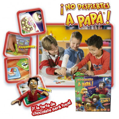 imagen 1 de ¡no despiertes a papá!  juego de mesa