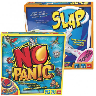 Imagen pack slap + no panic juegos de mesa