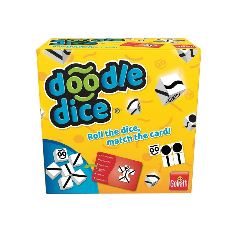 Imagen doodle dice juego de mesa