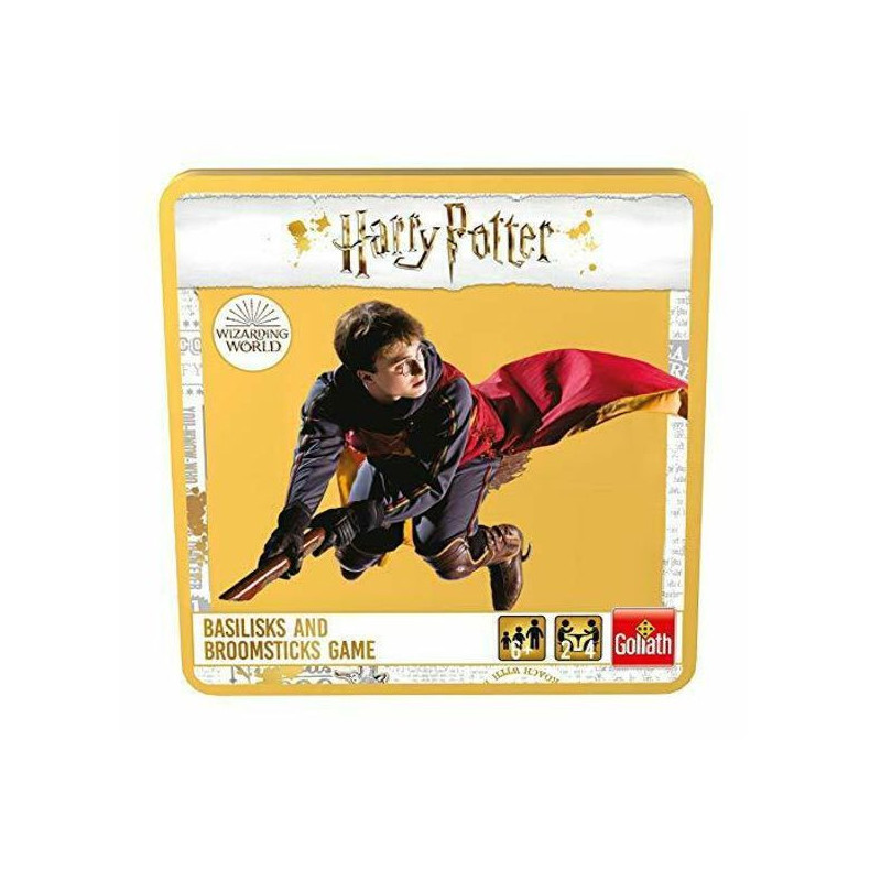 Imagen harry potter basilisks & broomsticks caja metálica