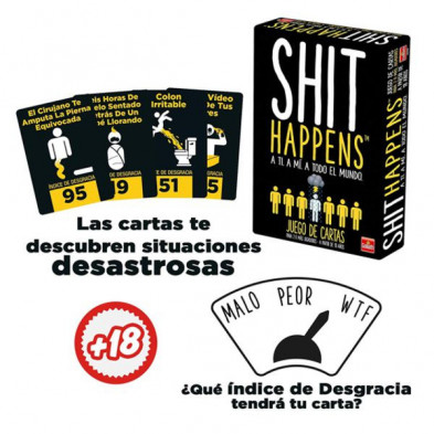 imagen 3 de shit happens juego de mesa adultos
