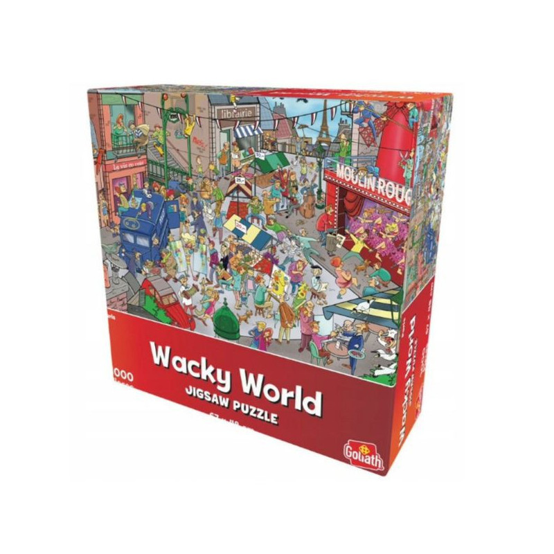 Imagen puzle wacky world parís 1000 piezas