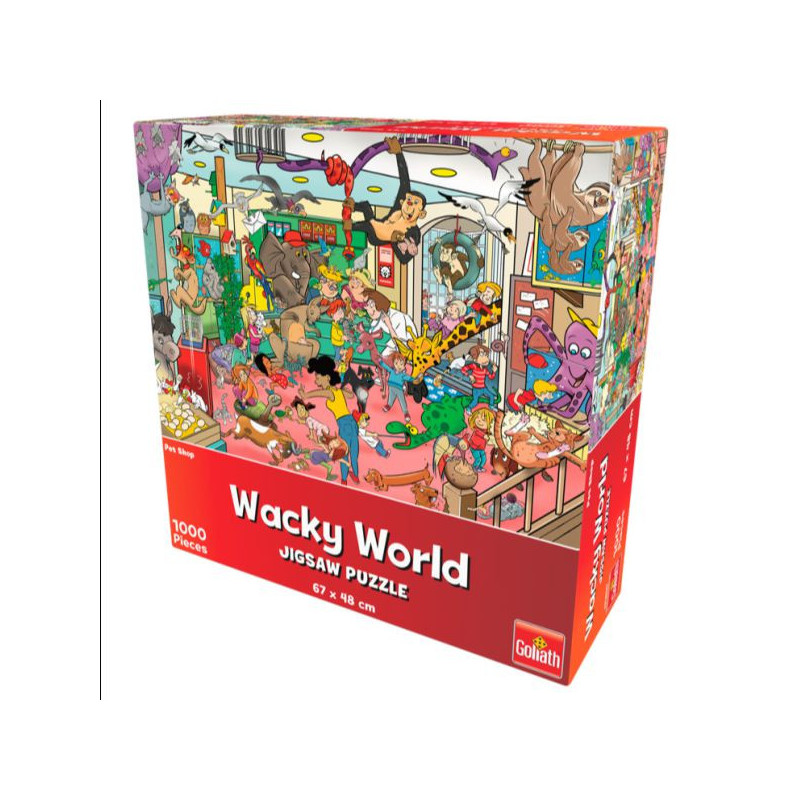 Puzzle wacky world garage 1000 peças