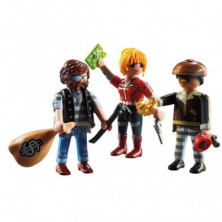 imagen 1 de set figuras ladrones