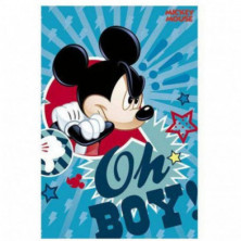 Imagen manta polar niño mickey mouse