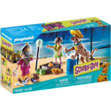 Imagen scooby-doo! aventura con witch doctor playmobil