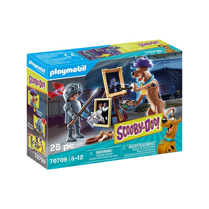 Imagen scooby-doo! aventura con black knight playmobil