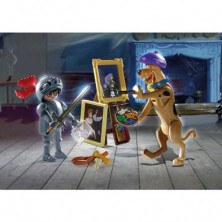 imagen 1 de scooby-doo! aventura con black knight playmobil