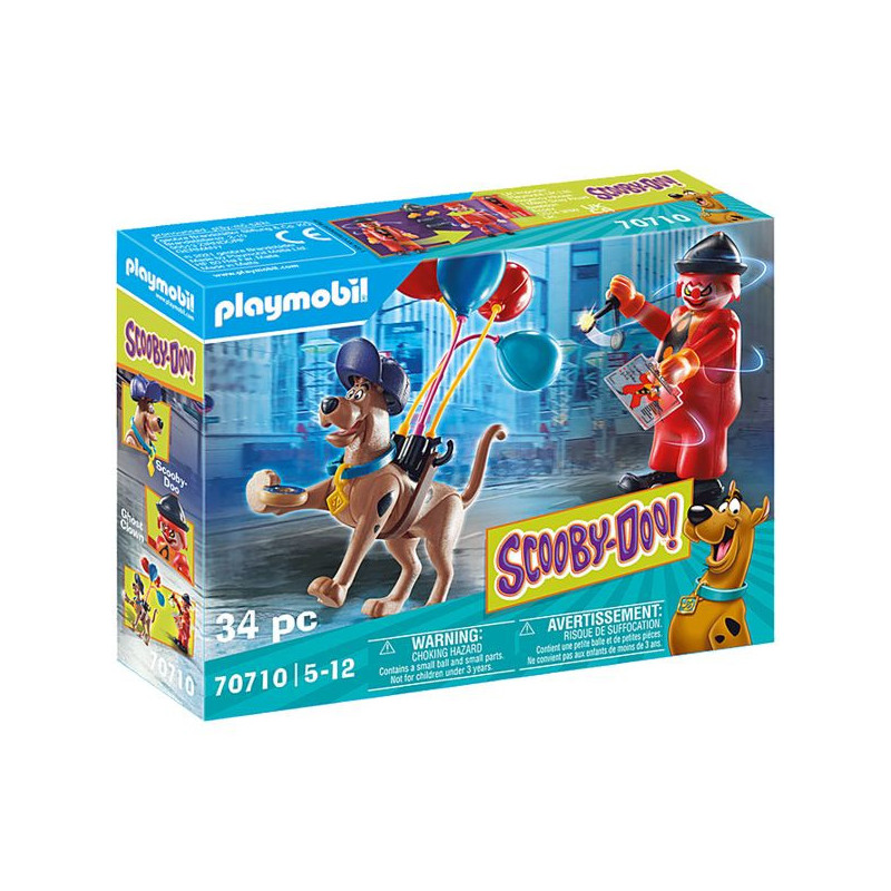 Imagen scooby-doo! aventura con ghost clown playmobil