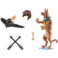 imagen 2 de scooby-doo! figura coleccionable piloto playmobil