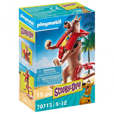 Imagen scooby-doo! figura coleccionable socorrista playmo