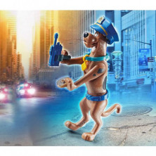 imagen 1 de scooby-doo! figura coleccionable policía playmobil