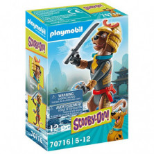 Imagen scooby-doo! figura coleccionable samurai playmobil