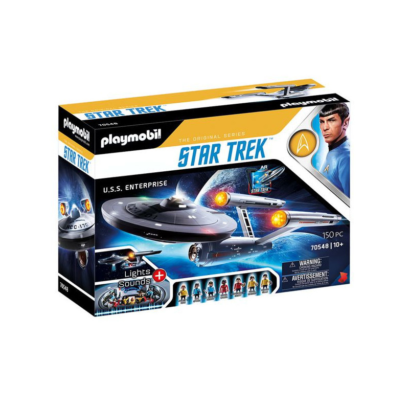 Imagen u.s.s. enterprise ncc-1701 star trek playmobil