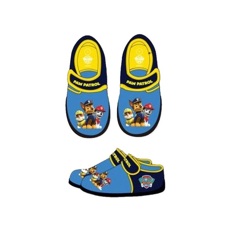 Imagen zapatillas de casa paw patrol amarillas