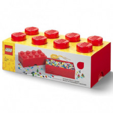 imagen 1 de caja lego ladrillo rojo 50x25x18cm