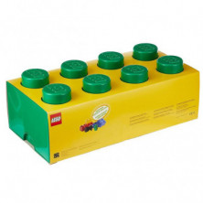 imagen 1 de caja lego ladrillo verde oscuro 50x25x18cm