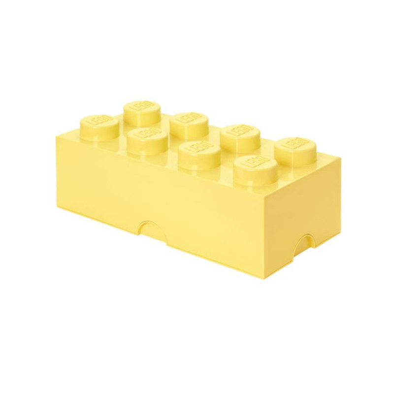 Imagen caja lego ladrillo amarillo frio 50x25x18cm