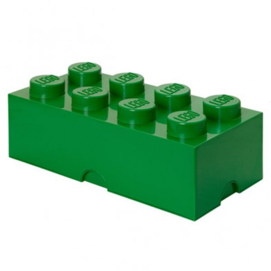 Imagen caja lego ladrillo verde 50x25x18cm