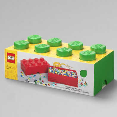 imagen 1 de caja lego ladrillo verde 50x25x18cm