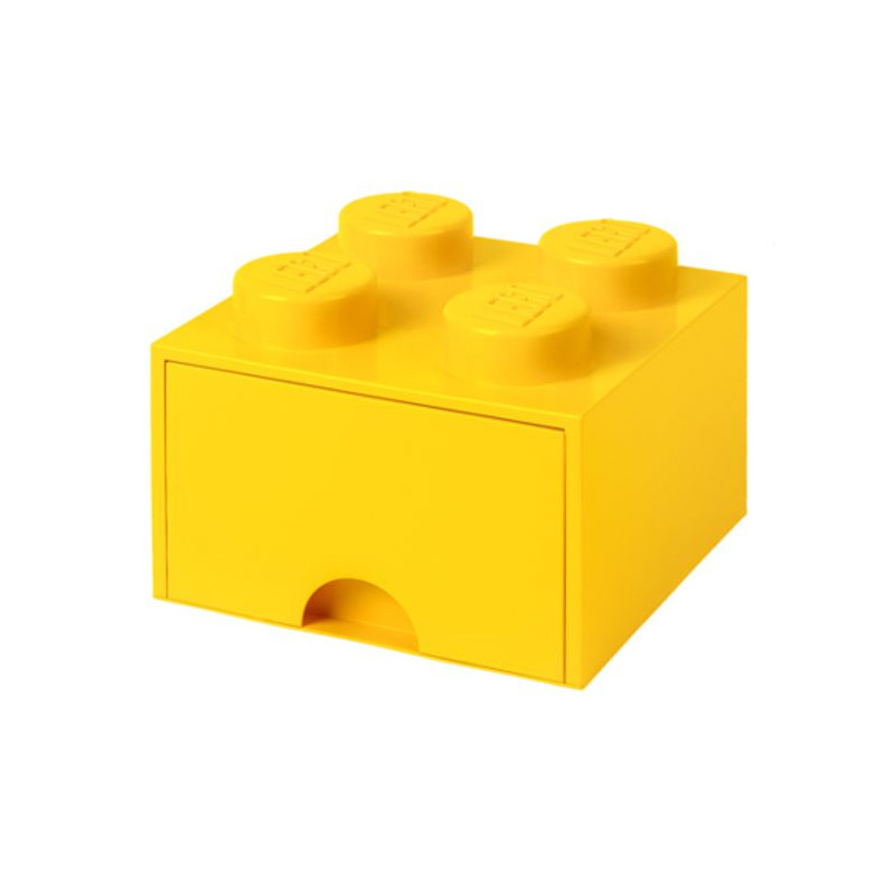 Imagen caja lego ladrillo amarillo 25x25x18cm drawer 4 Imagen caja lego ladrillo amarillo 25x25x18cm drawer 4