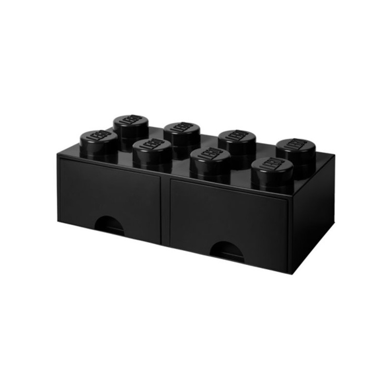 Imagen caja lego ladrillo negro 50x25x18cm drawer 8 Imagen caja lego ladrillo negro 50x25x18cm drawer 8