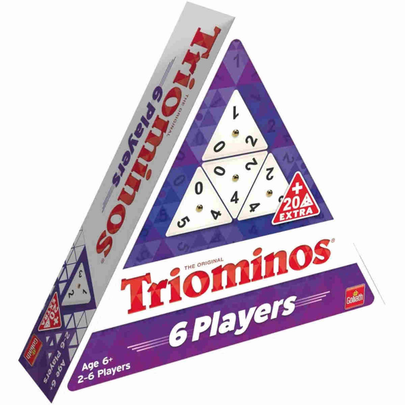 Imagen juego triominos 6 jugadores goliath