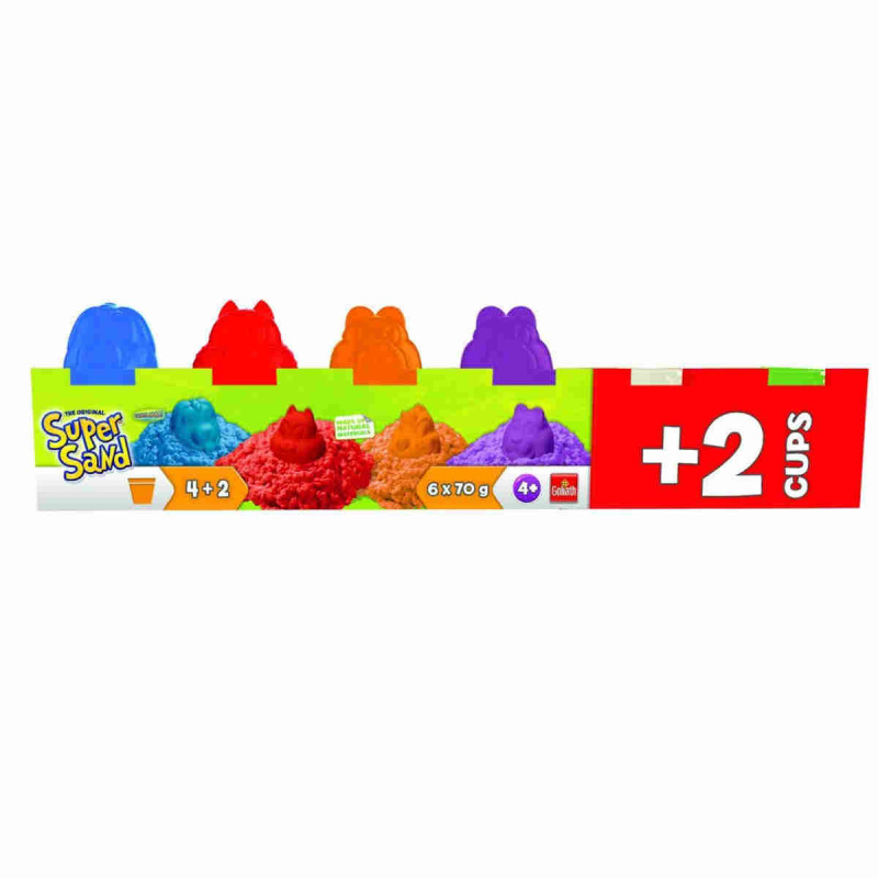 Imagen juego super sand arena 4+2 botes goliath Imagen juego super sand arena 4+2 botes goliath