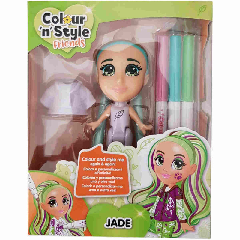 Imagen juego colour n style friends jade goliath