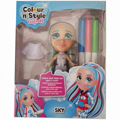 Imagen juego colour n style friends sky goliath