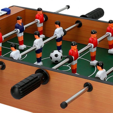imagen 2 de futbolin de madera 51x30x11cm