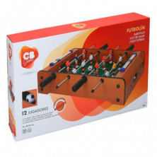 imagen 3 de futbolin de madera 51x30x11cm