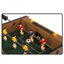 imagen 1 de futbolin madera 60x30x20 cm