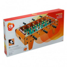 imagen 2 de futbolin madera 60x30x20 cm