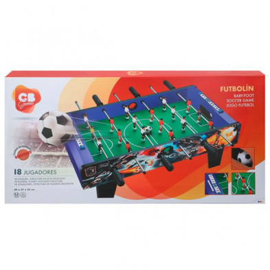 imagen 3 de futbolin madera 69x37x24 cm