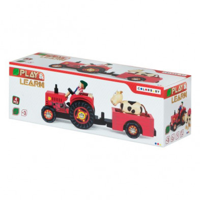 imagen 2 de tractor madera 33cm