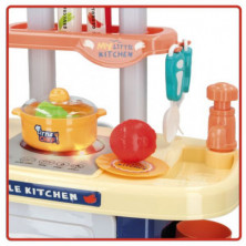 imagen 2 de set cocina con luz y sonido little kitchen