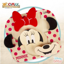 imagen 1 de puzzle madera minnie 22x20cm disney