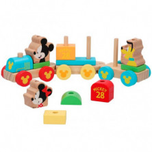 Imagen tren de madera disney 34cm