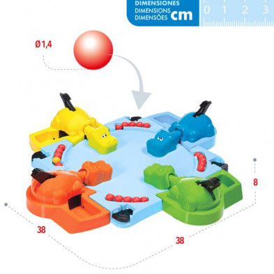 imagen 4 de juego hippo tragabolas