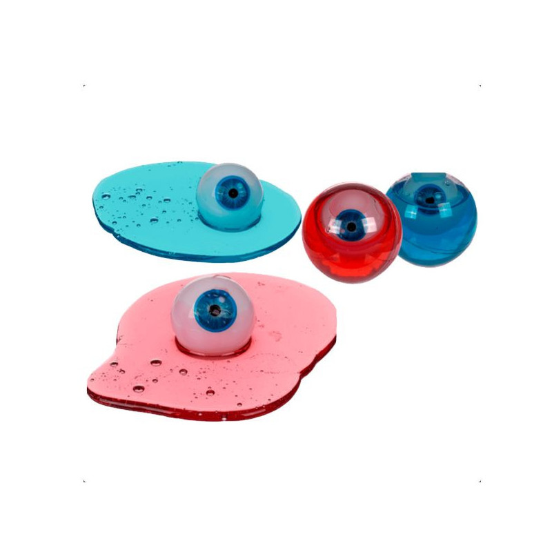 Imagen slime ojo 6cm 105grs unidad colores surtidos