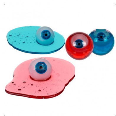 Imagen slime ojo 6cm 105grs unidad colores surtidos