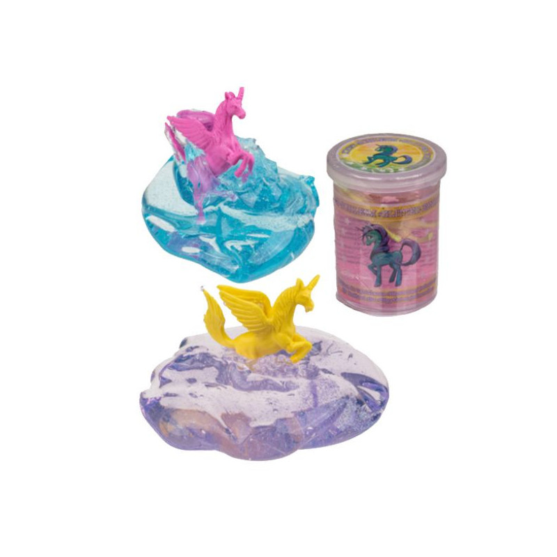 Imagen slime unicornio glitter 6cm color surtido unidad